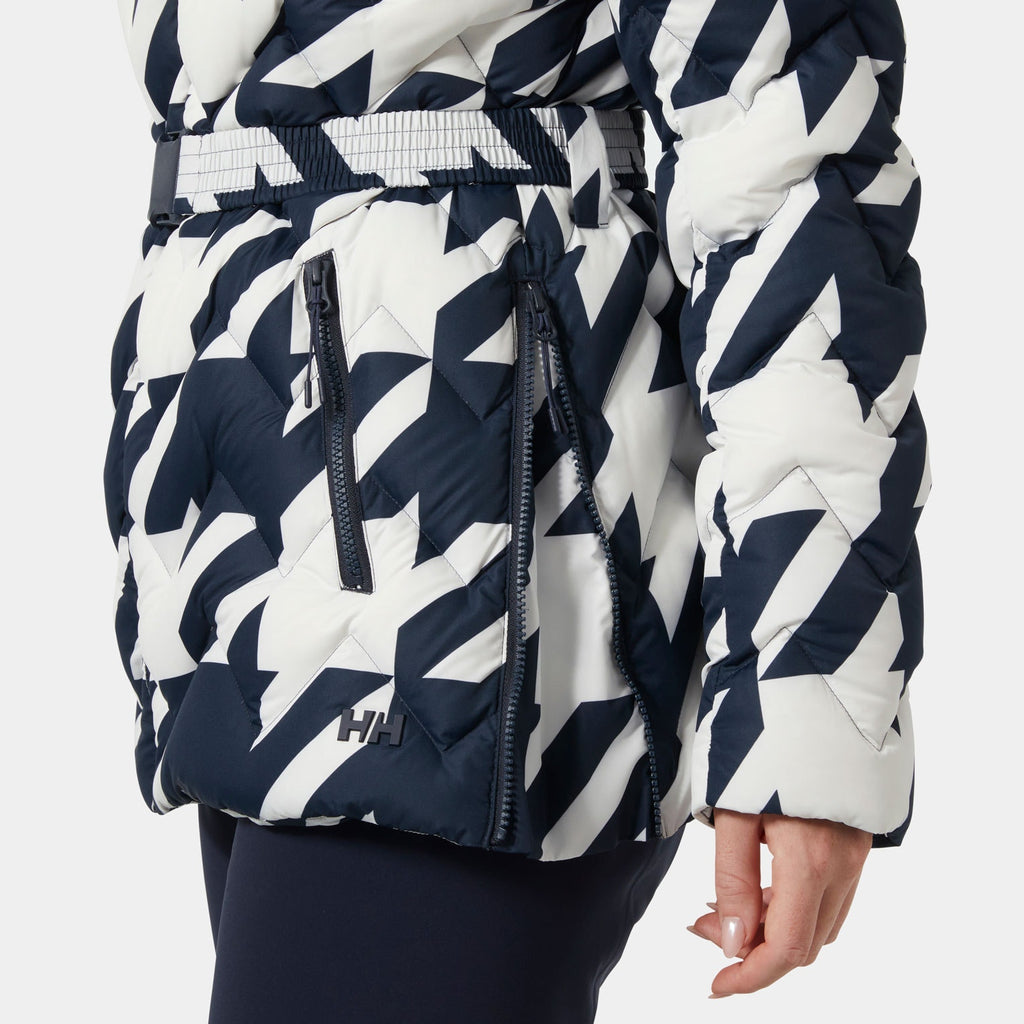 W WINTER BLISS MODULAR DOWN, NAVY HOUNDS, XL