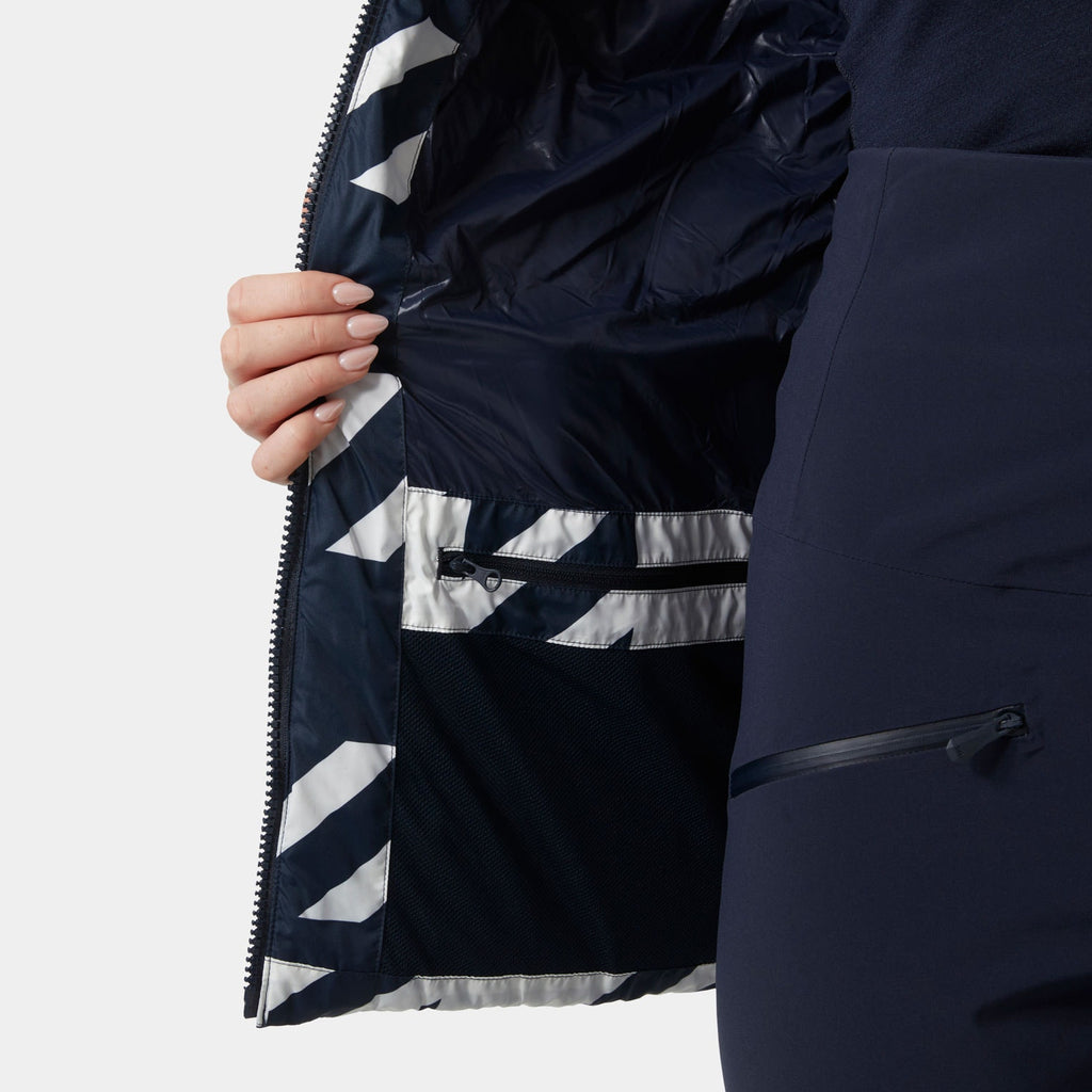 W WINTER BLISS MODULAR DOWN, NAVY HOUNDS, XL