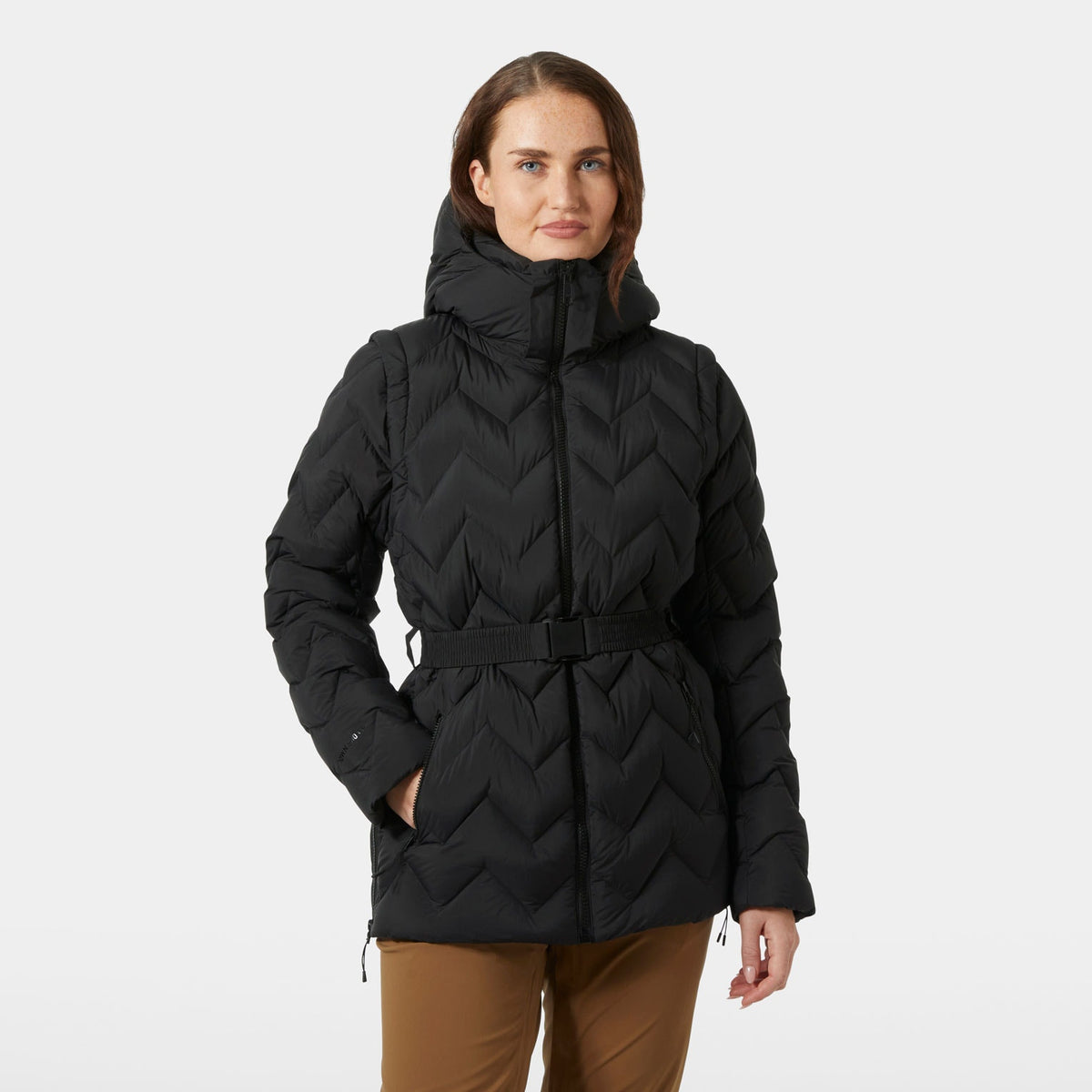 W WINTER BLISS MODULAR DOWN, BLACK, L