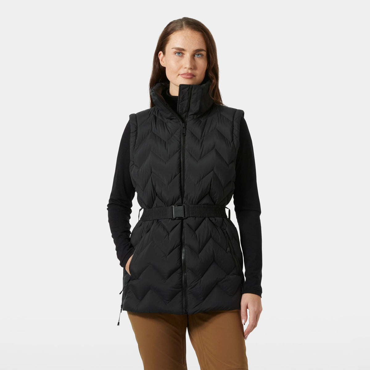 W WINTER BLISS MODULAR DOWN, BLACK, L