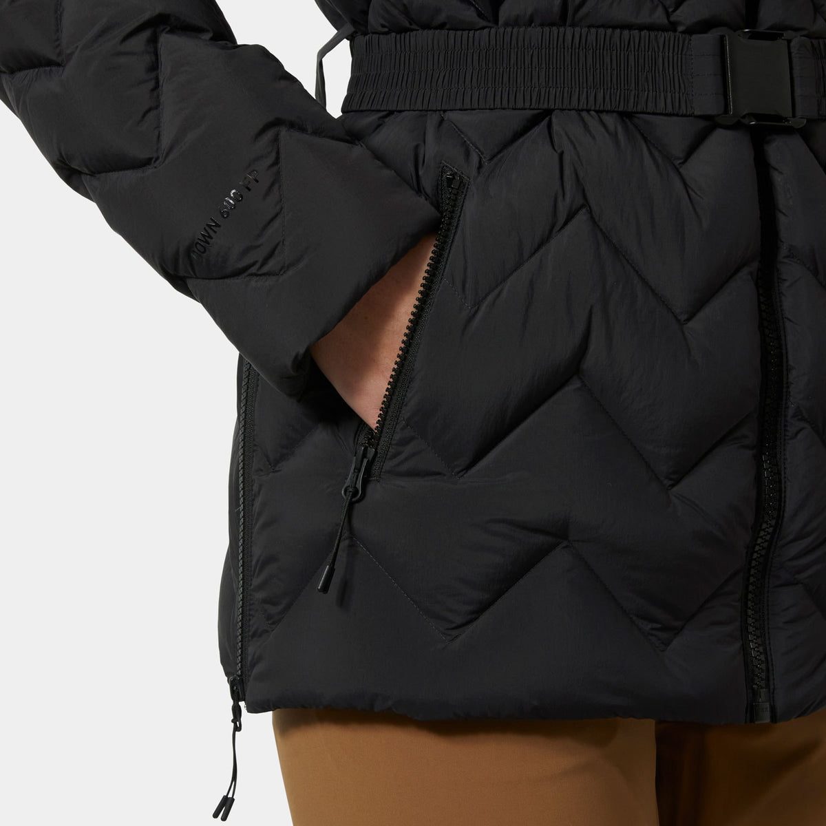 W WINTER BLISS MODULAR DOWN, BLACK, L
