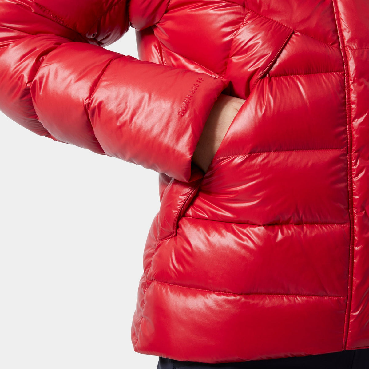 W WINTER BLISS DOWN JACKET, RED, L