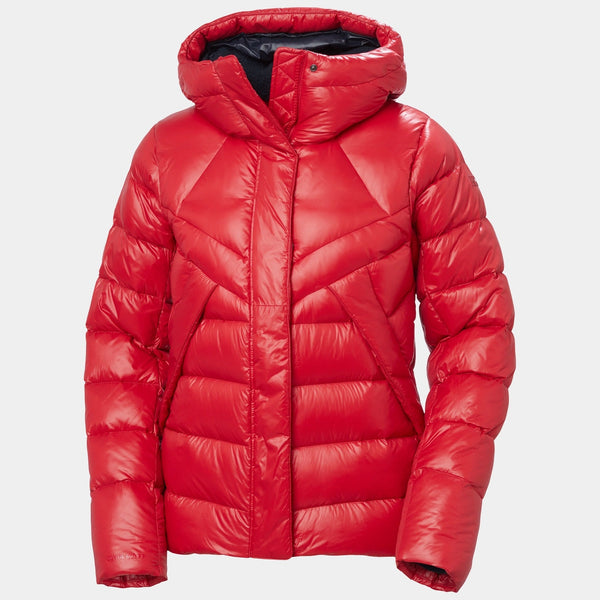 W WINTER BLISS DOWN JACKET, RED, L