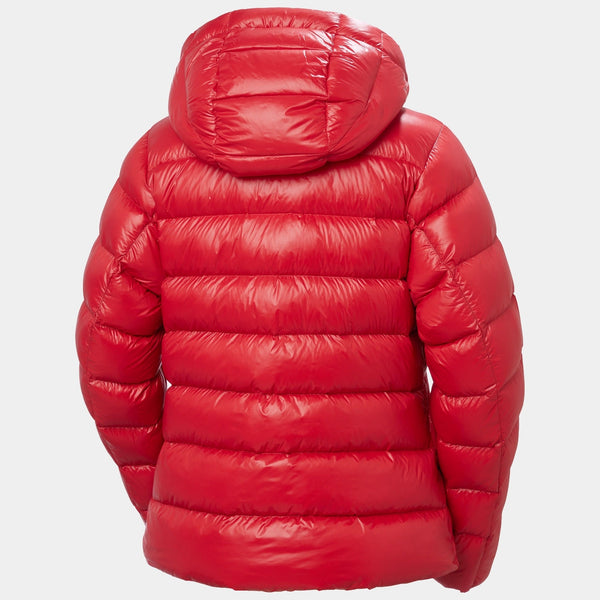 W WINTER BLISS DOWN JACKET, RED, L