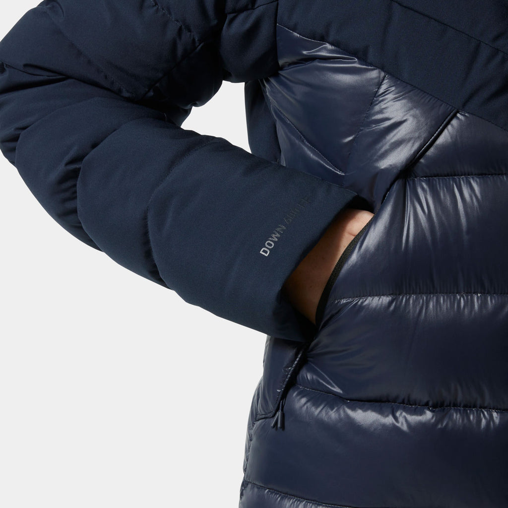 W WINTER BLISS DOWN JACKET, NAVY, L