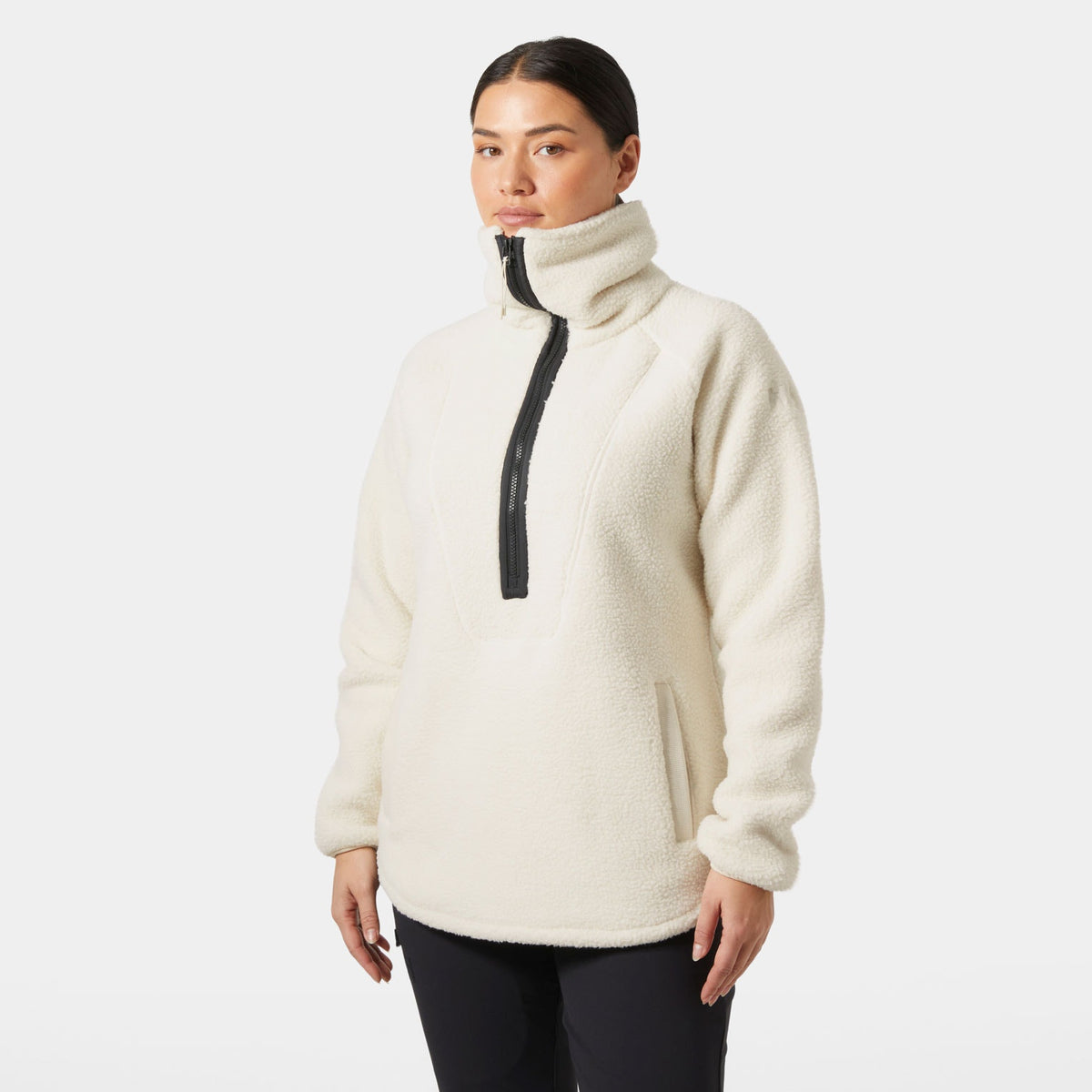 W BLISS PILE, CREAM, L