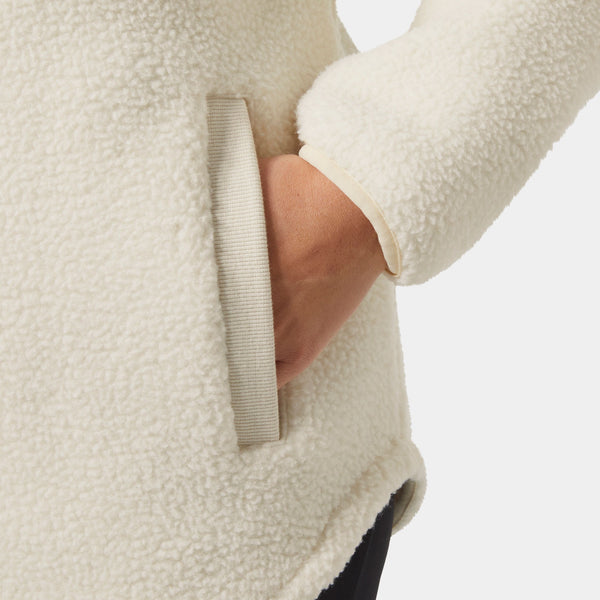 W BLISS PILE, CREAM, L