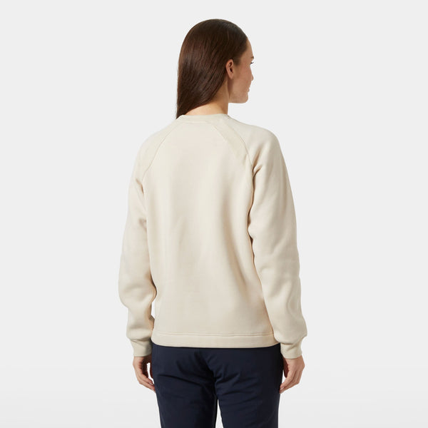 W BLISS SWEATSHIRT, CREAM, L