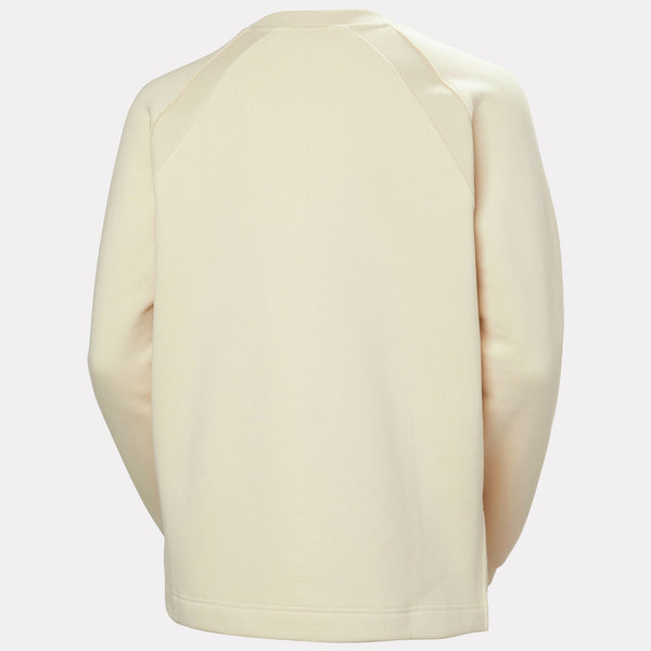 W BLISS SWEATSHIRT, CREAM, L