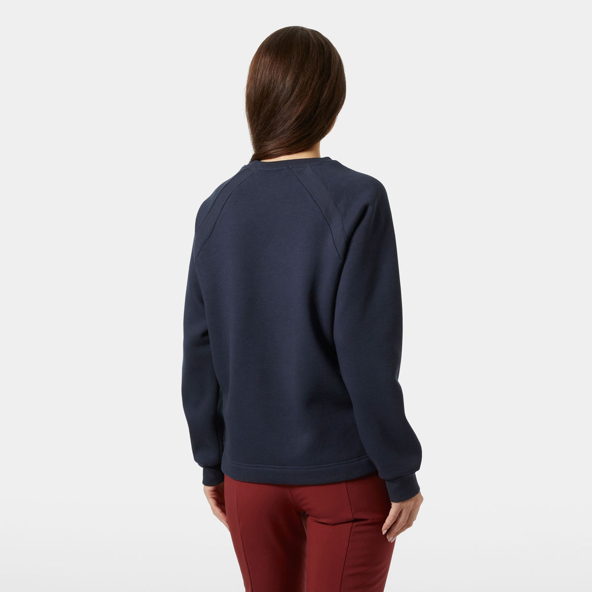 W BLISS SWEATSHIRT, NAVY, M