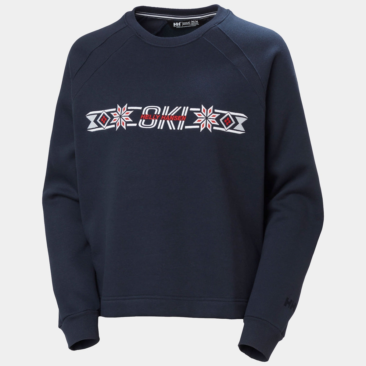 W BLISS SWEATSHIRT, NAVY, M
