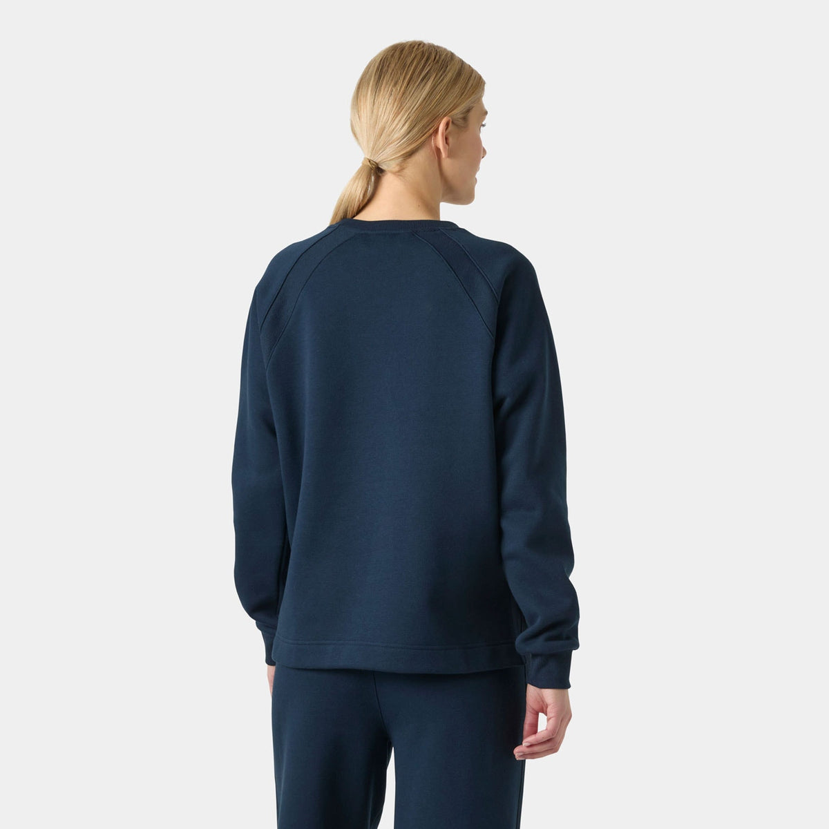 W BLISS SWEATSHIRT, NAVY, L