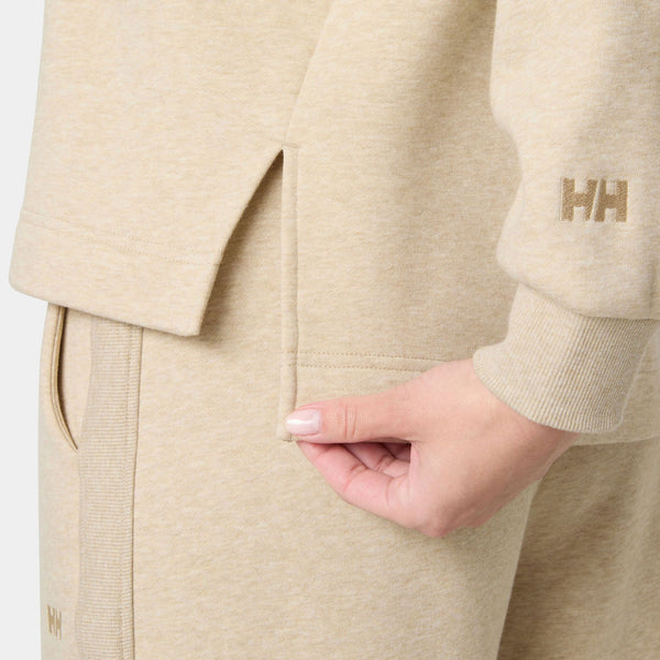 W BLISS SWEATSHIRT, ELMWOOD MEL, L