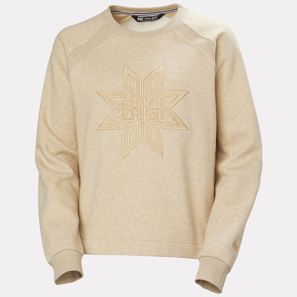 W BLISS SWEATSHIRT, ELMWOOD MEL, L
