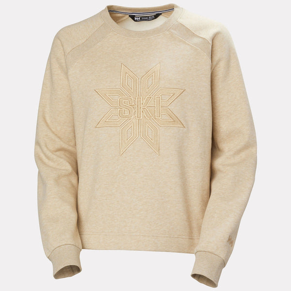 W BLISS SWEATSHIRT, ELMWOOD MEL, L