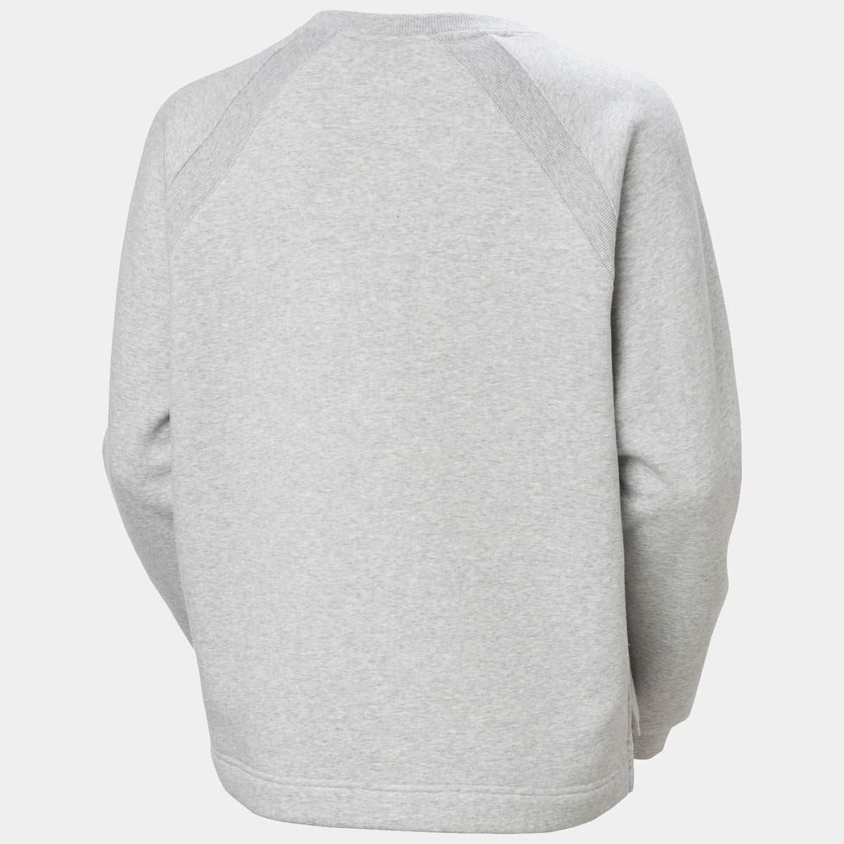 W BLISS SWEATSHIRT, GREY MELANG, L