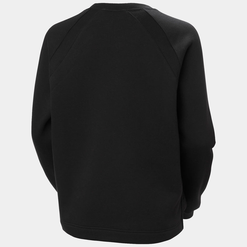 W BLISS SWEATSHIRT, BLACK, L