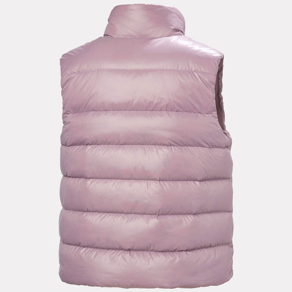 W BLISS DOWN VEST, PURPLE CLAY, L