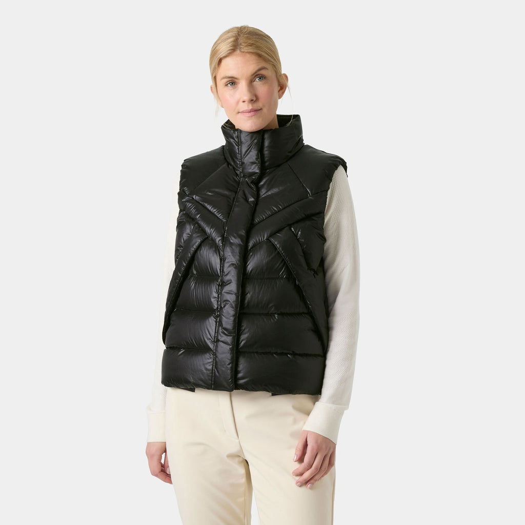 W BLISS DOWN VEST, BLACK, L