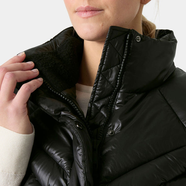 W BLISS DOWN VEST, BLACK, L