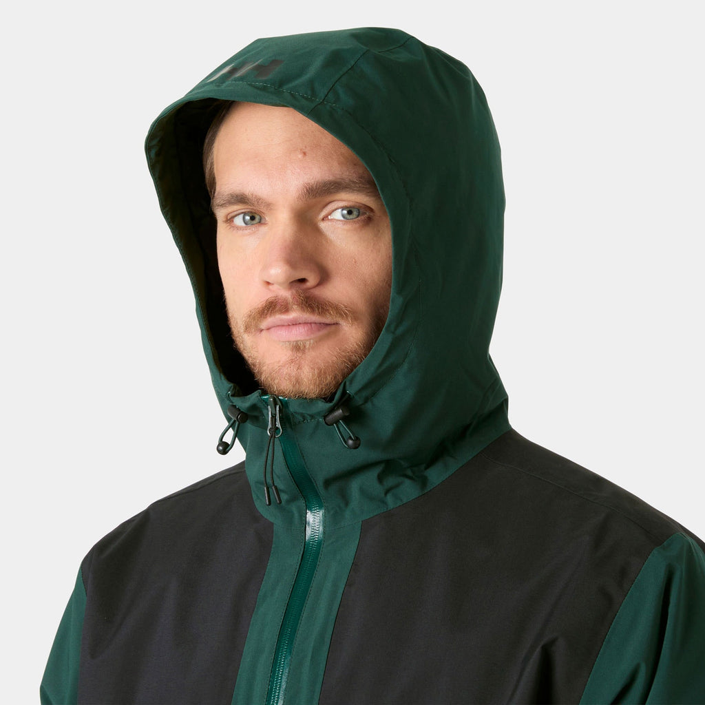 ACE INS RAIN JACKET, DARK JUNGLE, XXL