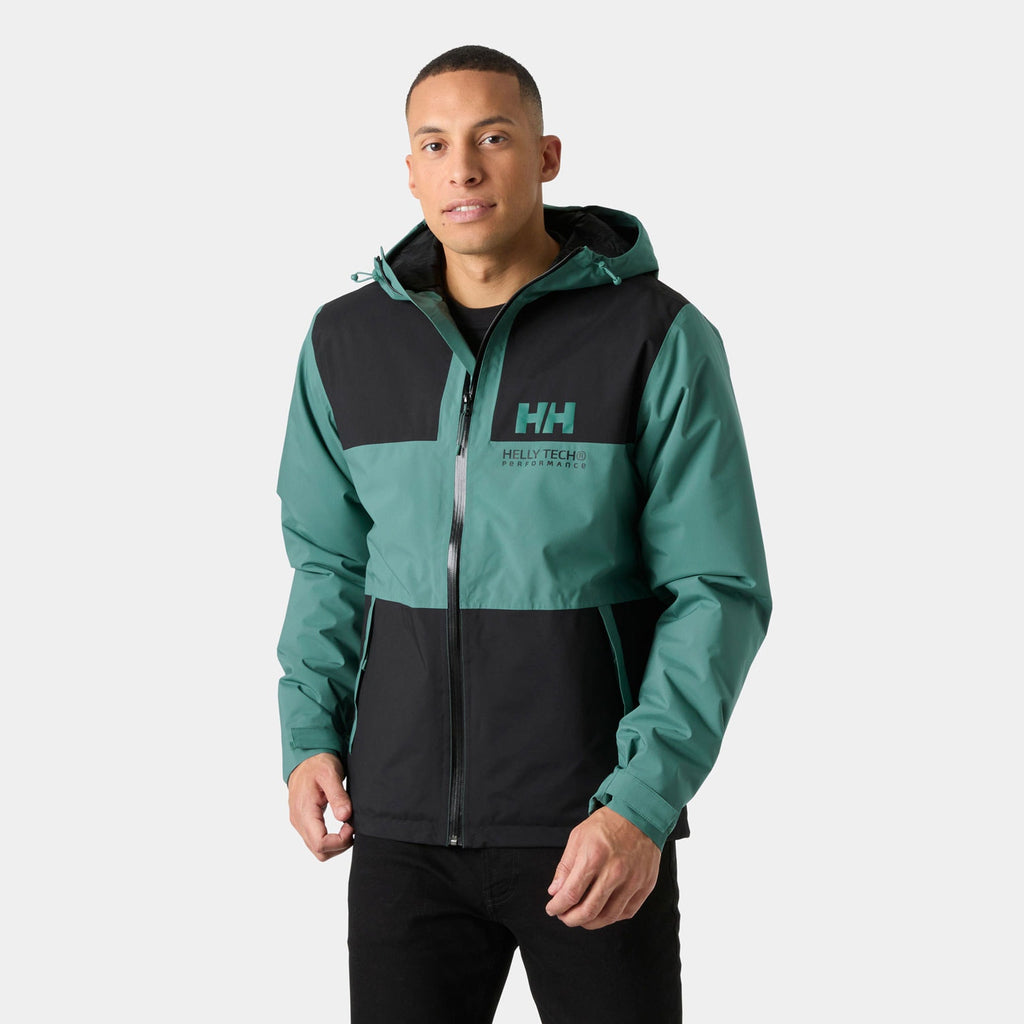 ACE INS RAIN JACKET, OPAL GREEN, XXL