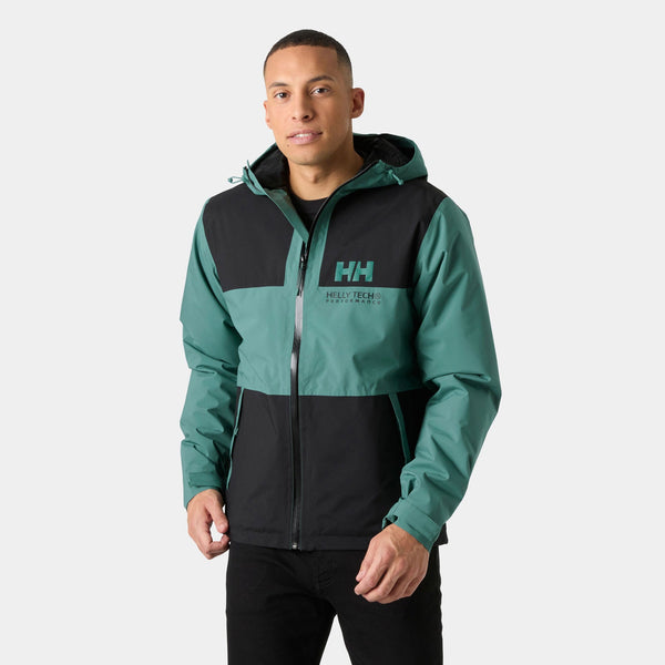 ACE INS RAIN JACKET, OPAL GREEN, XXL