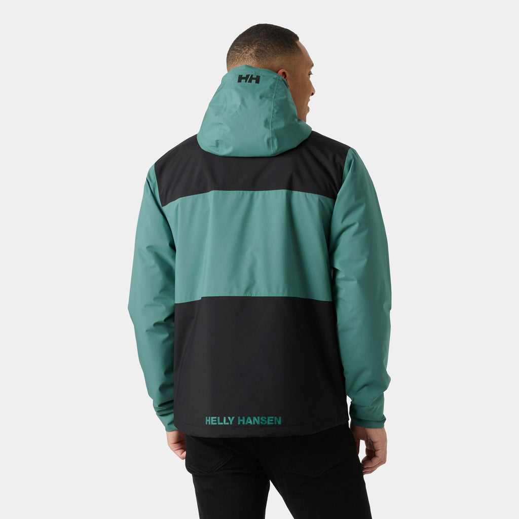 ACE INS RAIN JACKET, OPAL GREEN, XXL