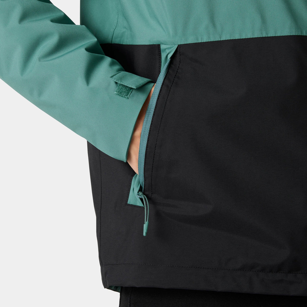 ACE INS RAIN JACKET, OPAL GREEN, XXL