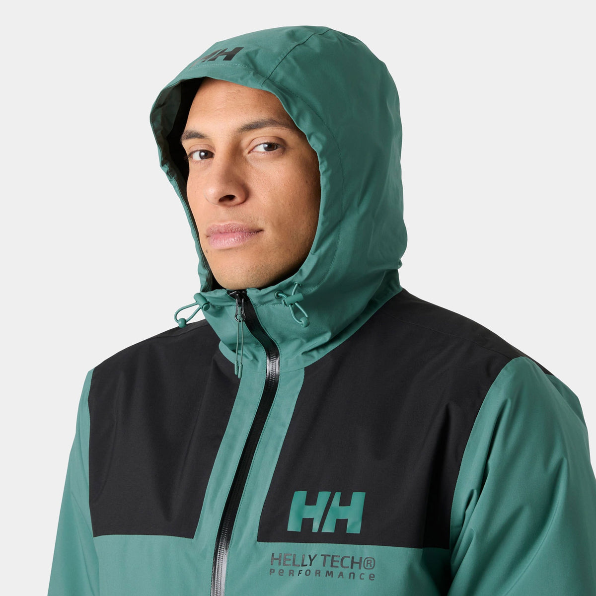 ACE INS RAIN JACKET, OPAL GREEN, XXL