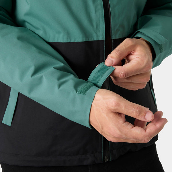ACE INS RAIN JACKET, OPAL GREEN, XXL