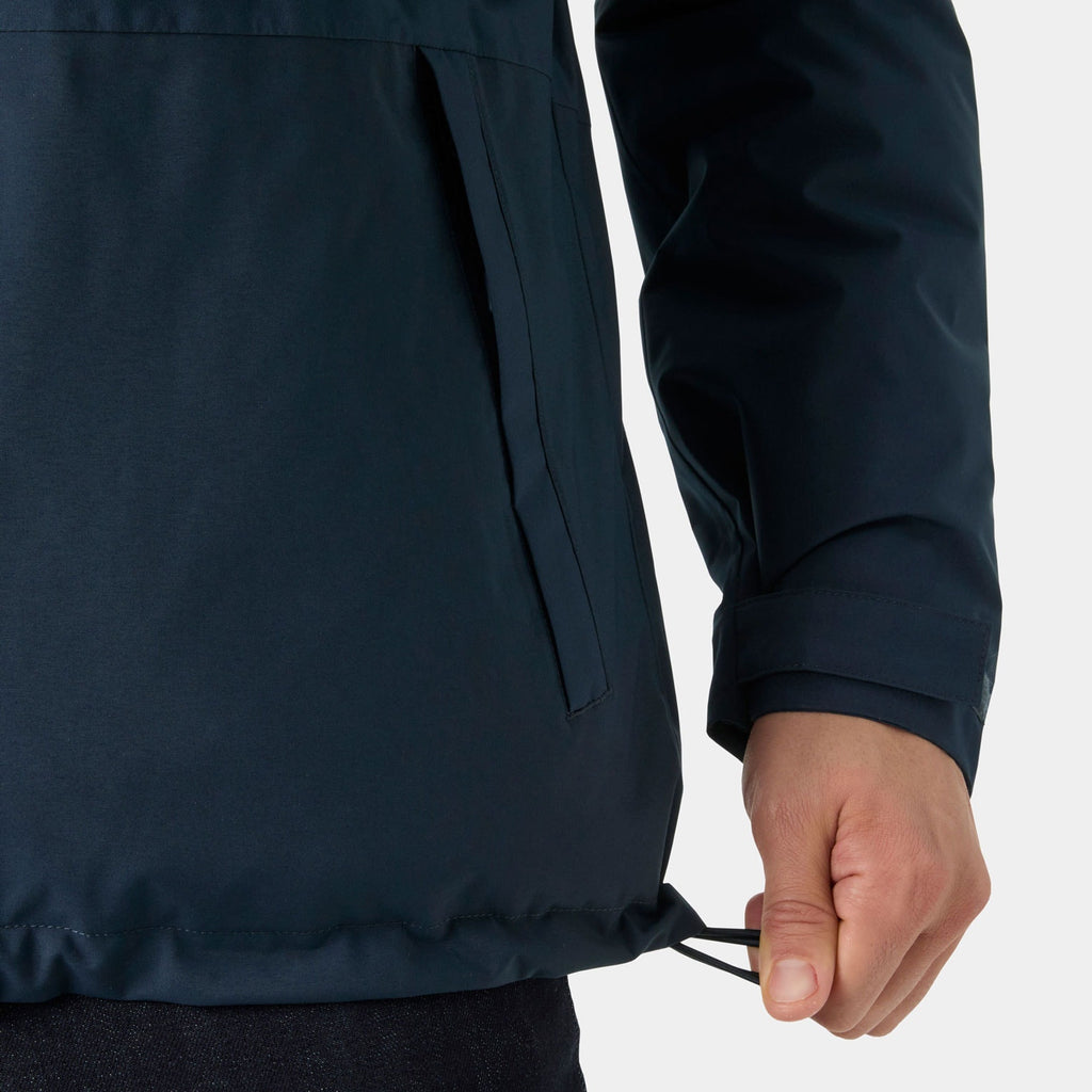 ACE INS RAIN JACKET, NAVY, XXL