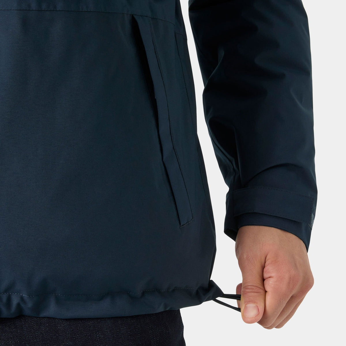 ACE INS RAIN JACKET, NAVY, XXL