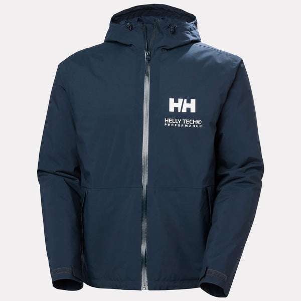 ACE INS RAIN JACKET, NAVY, XXL
