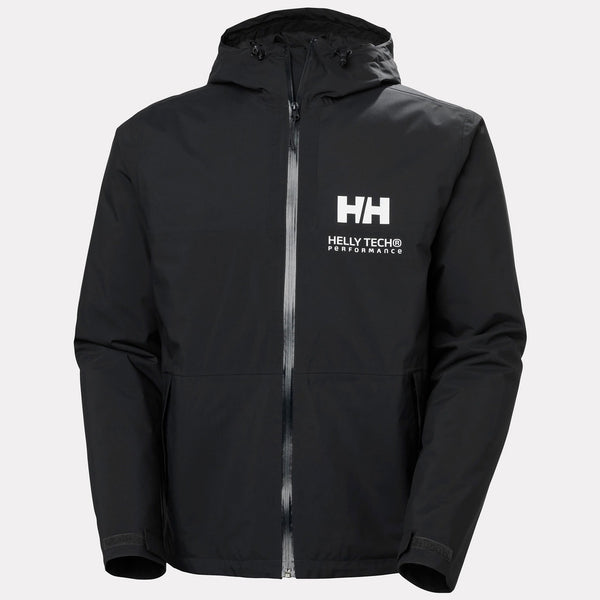 ACE INS RAIN JACKET, BLACK, XXL