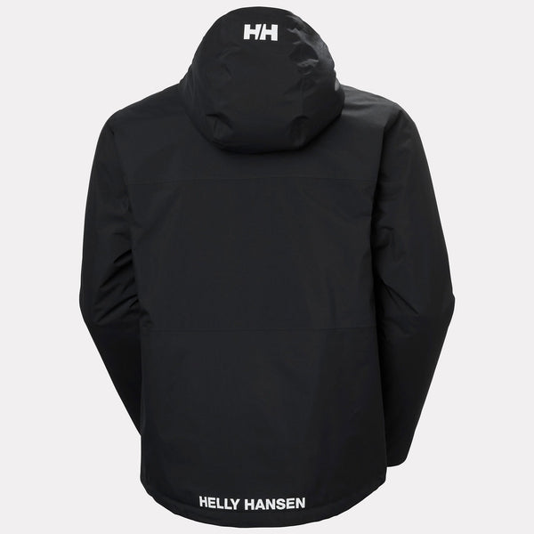ACE INS RAIN JACKET, BLACK, XXL