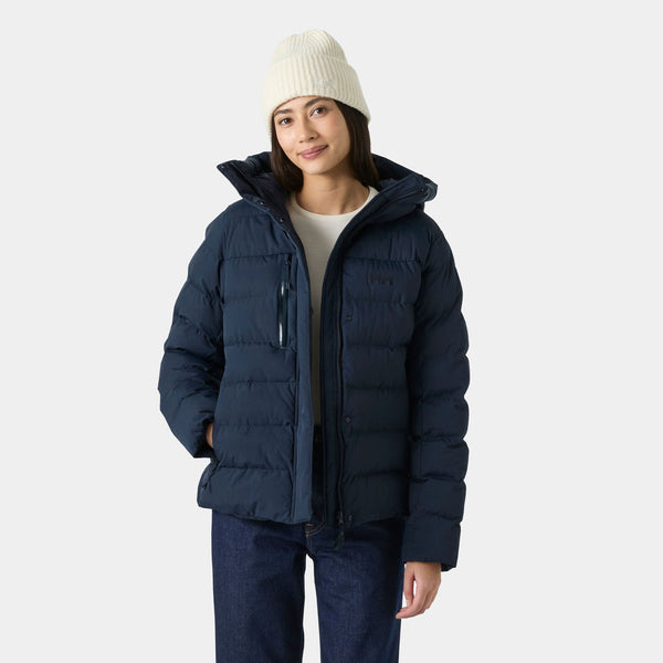 W ADORE PUFFY JACKET, NAVY, L
