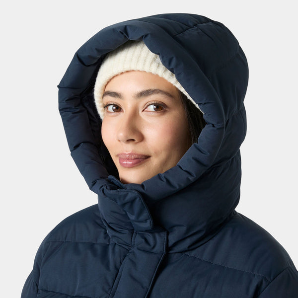 W ADORE PUFFY JACKET, NAVY, L