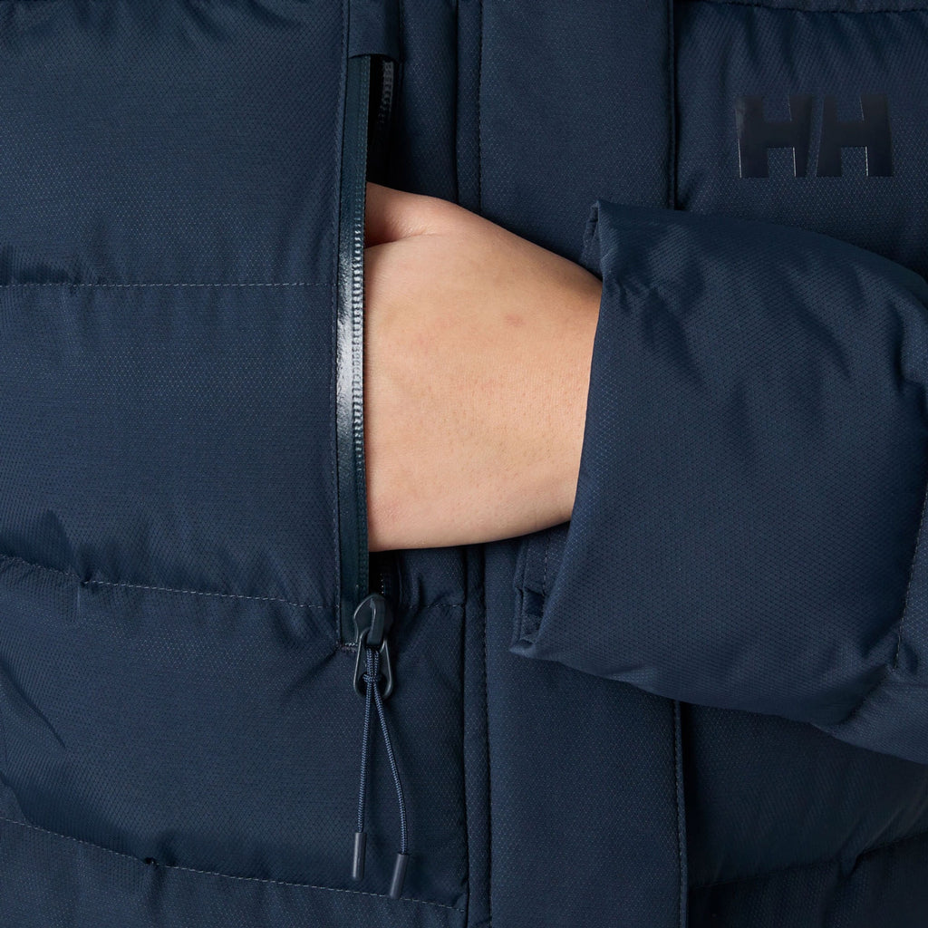 W ADORE PUFFY JACKET, NAVY, L