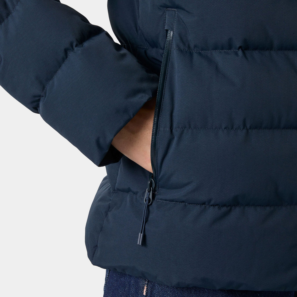 W ADORE PUFFY JACKET, NAVY, L