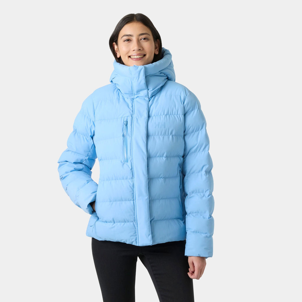 W ADORE PUFFY JACKET, BRIGHT BLUE, L