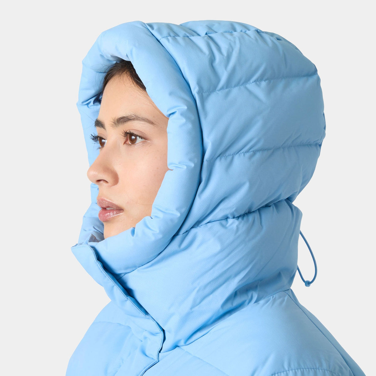 W ADORE PUFFY JACKET, BRIGHT BLUE, L