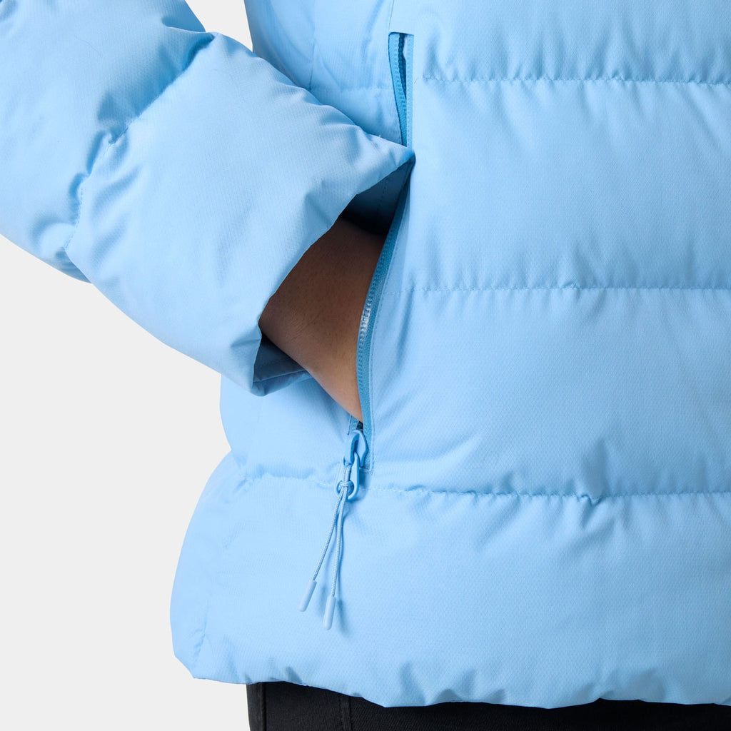 W ADORE PUFFY JACKET, BRIGHT BLUE, L