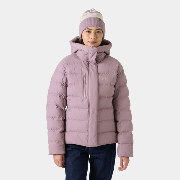 W ADORE PUFFY JACKET, PURPLE CLAY, L