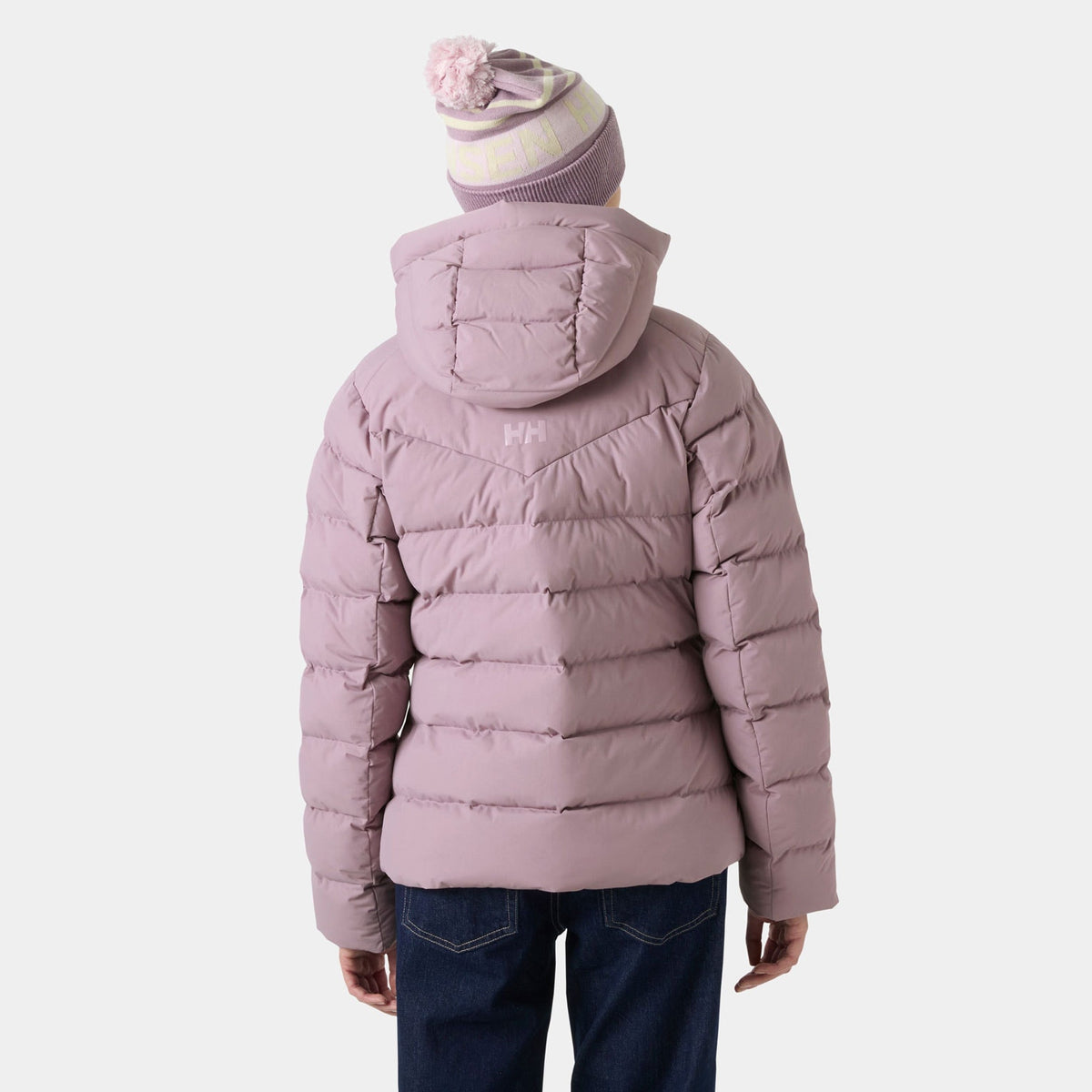 W ADORE PUFFY JACKET, PURPLE CLAY, L