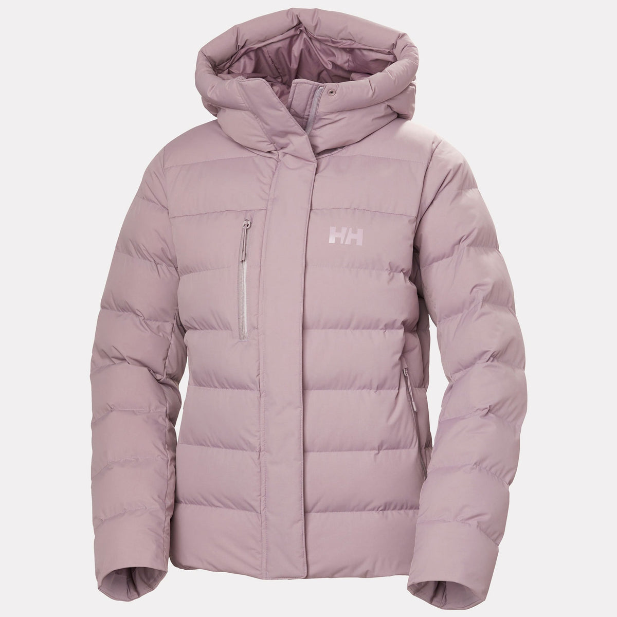 W ADORE PUFFY JACKET, PURPLE CLAY, L