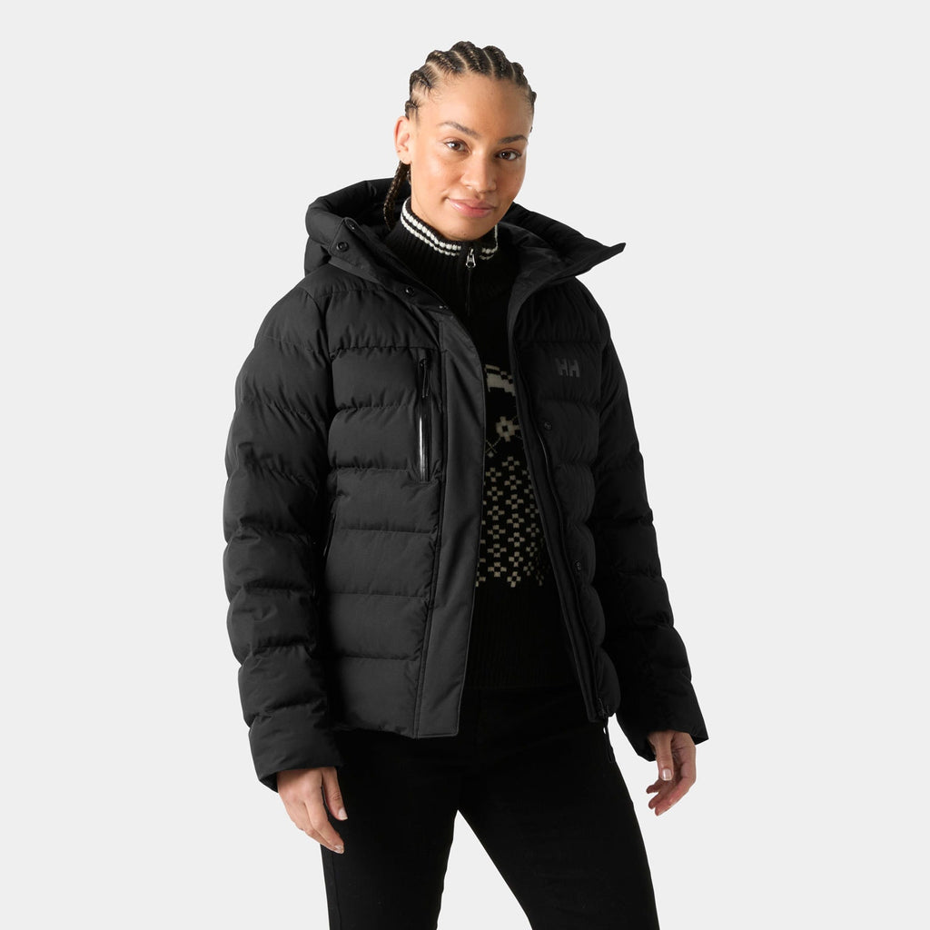 W ADORE PUFFY JACKET, BLACK, L