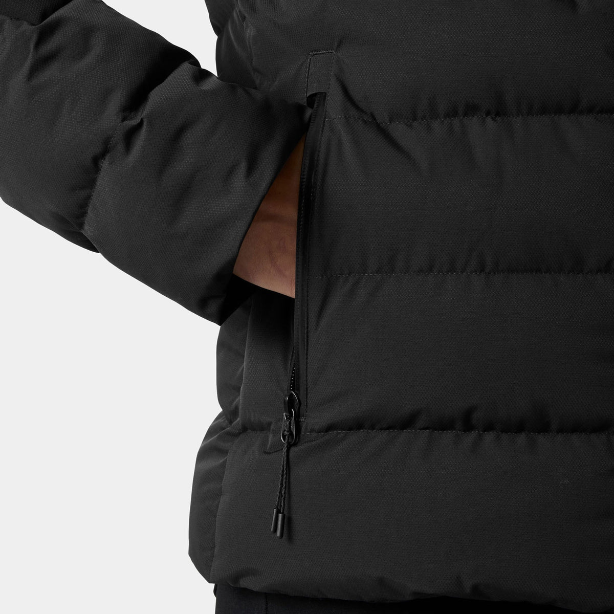 W ADORE PUFFY JACKET, BLACK, L