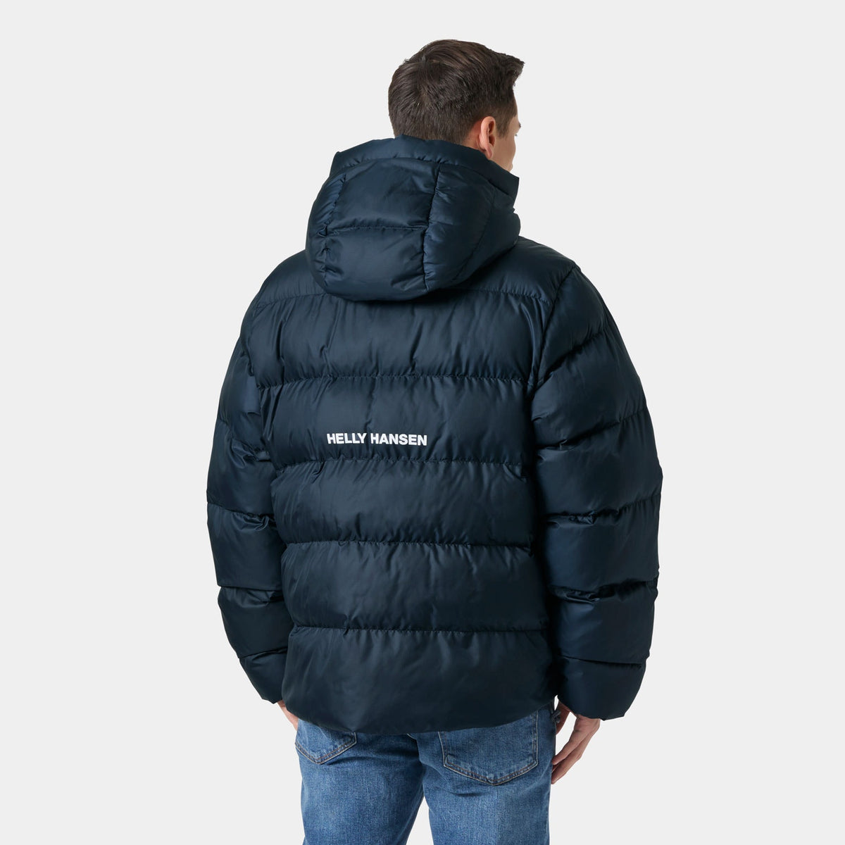 ACTIVE PUFFY JACKET, NAVY, XXL