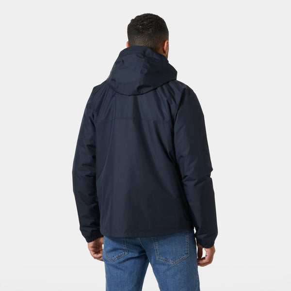VANCOUVER INS RAIN JACKET, NAVY, XXL